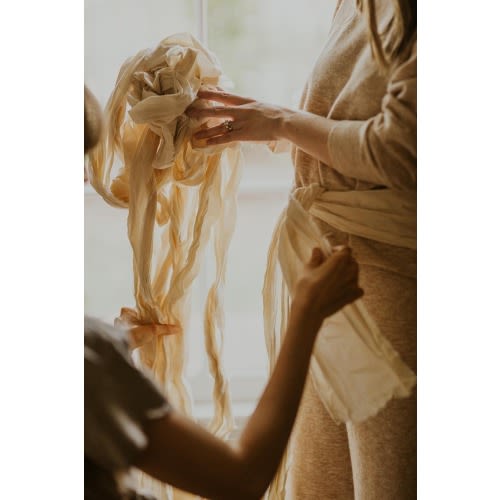 Healing Postpartum After Birth Cotton Bengkung Belly Binder