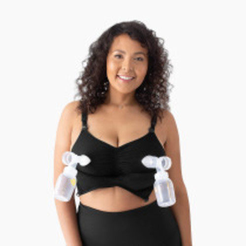 Kindred Bravely Sublime Hands Free Pumping Bra - Black, Medium-Busty