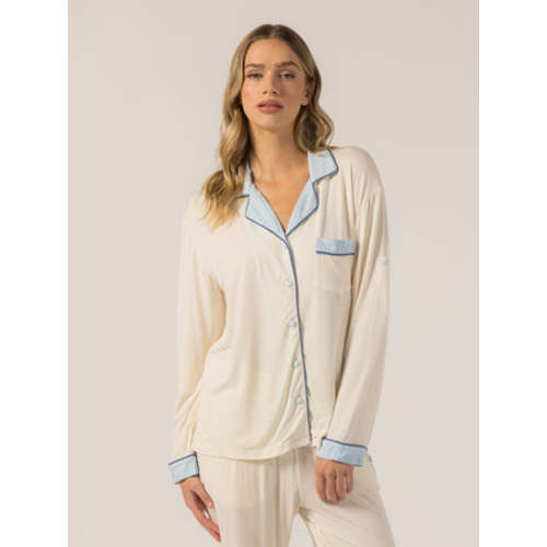 Rose PJ Long Sleeve Set (Pearl) (Large)