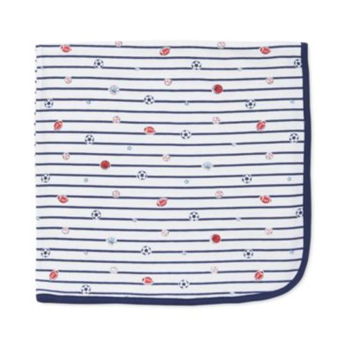 Baby Boys Sports Star Printed Cotton Blanket