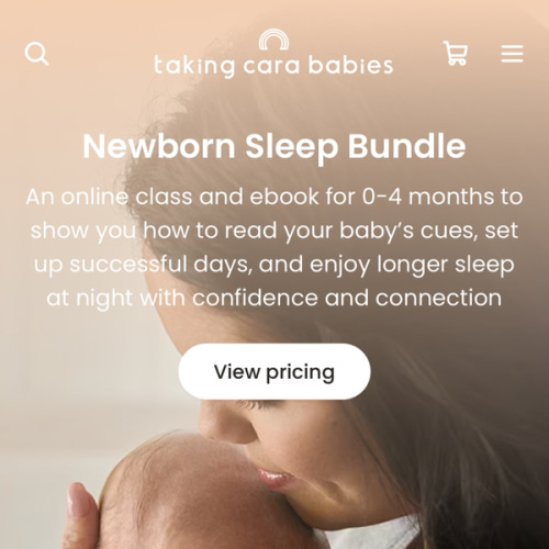 Taking Cara Babies Newborn Sleep Bundle Online Course