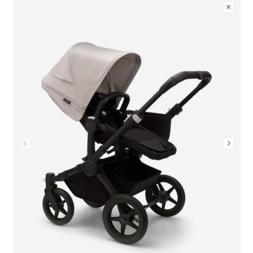 Poussette Donkey5 Mono - Noir /Noir / Blanc – CLÉMENT