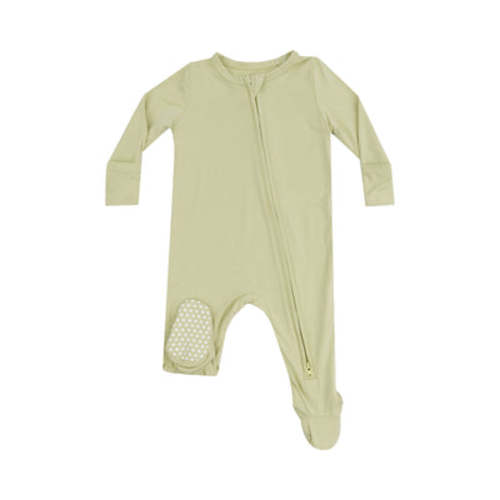 2 Way Zipper Footie - Solid Winter Pear – Angel Dear