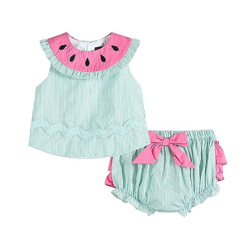 Lil cactus Baby Girls and Toddler Applique Top and Bloomer 2pc. Set