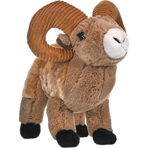 Wild Republic Bighorn Sheep Plush, Stuffed Animal, Plush Toy, Gifts for Kids, Cuddlekins 12 Inches