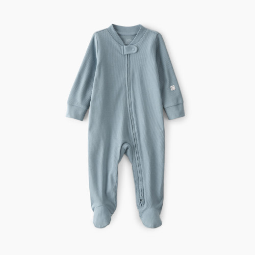Carter's Little Planet Organic Cotton Rib Sleep & Play - Blue, NB