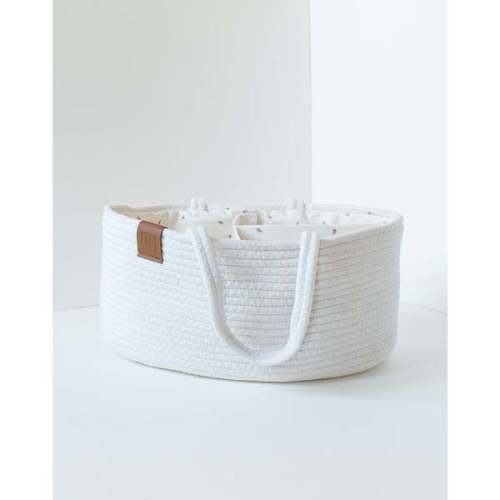 Diaper Caddy Rosa Floral - Colored Organics | Maisonette