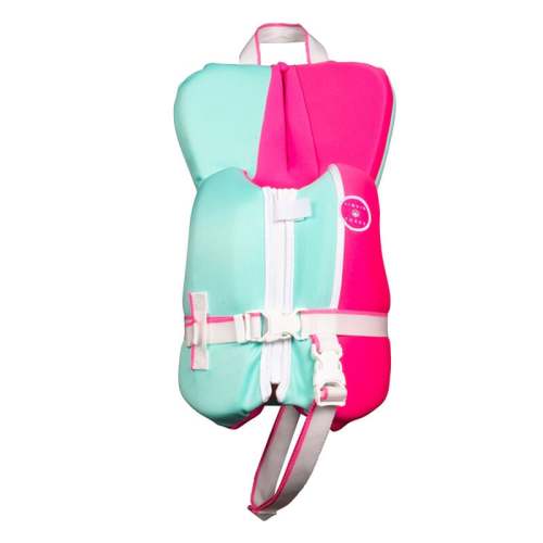 Liquid Force Dream Infant CGA Life Jacket, Pink/Mint 00-30 lbs | Overton's