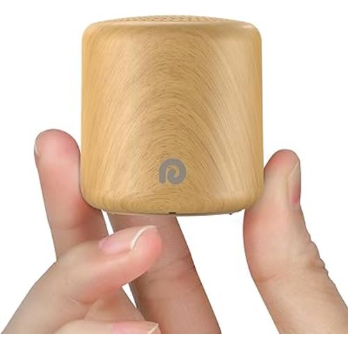 Dreamegg Sound Machine for Baby&Adults - Travel Sound Machine for Sleep, Features Powerful Battery, Egg-Sized, 16 Soothing Sounds, Timer, Sound Machine for Baby Adults Office Privacy Home Gift, Wood