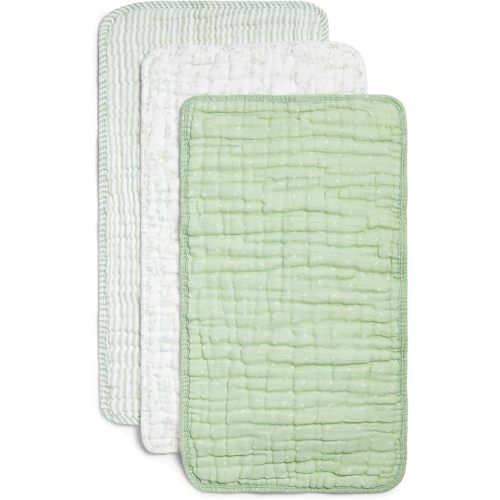Nana Baby Burp Cloths Green