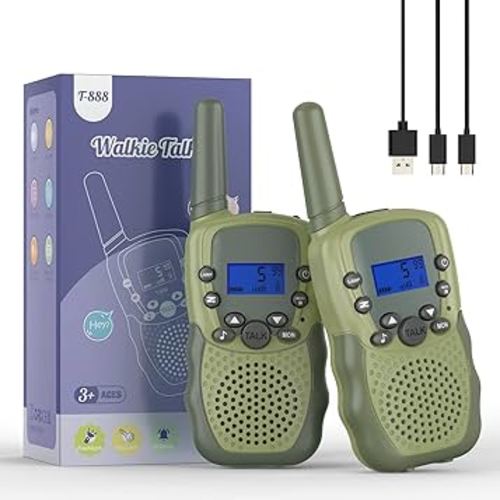 Kids Walkie Talkies (Army Green)