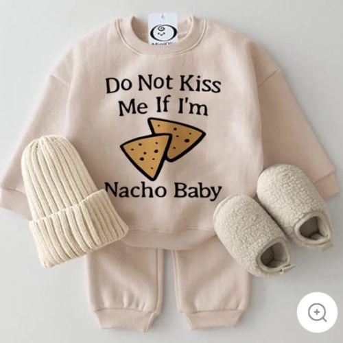 DO NOT KISS ME IF I’M NACHO BABY 2-Piece Set