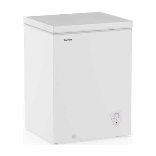 Hisense 5 Cu ft Chest Freezer, Garage Ready, White, Adjustable Temperature with 1 Year Warranty, Model WFC050M6XWD