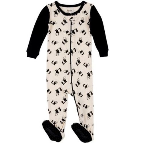 Leveret Footed Cotton Pajamas Panda 0-3 Month