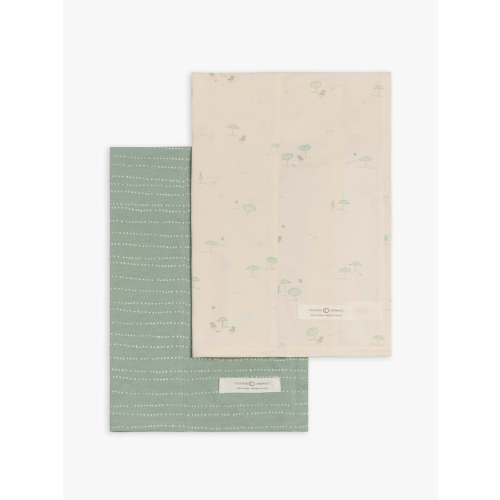 Organic Cotton Baby 2-Pack Burp Cloths | Colored Organics®