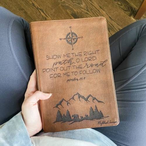 PERSONALIZED NLT Filament Psalm 25:4 Add a Name to Lower - Etsy