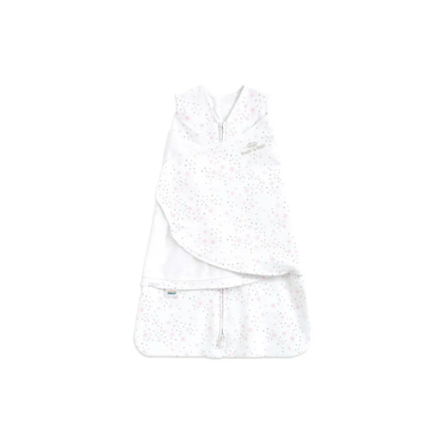 Midnight Moons Pink Cotton Baby Swaddle | HALO