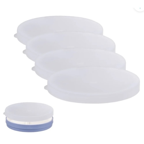 7.8" Porcelain Plate Silicone Lids