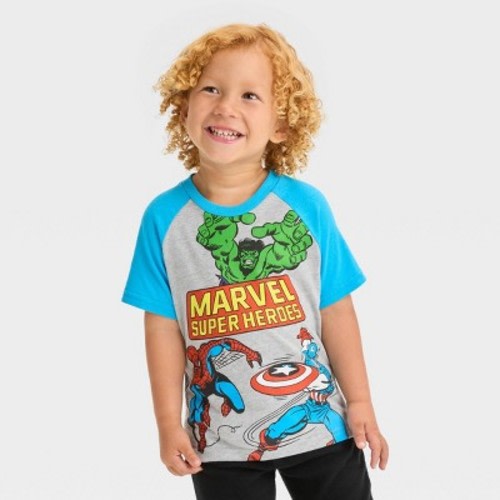 Toddler Boys' Marvel T-Shirt - Blue, Size: 2T