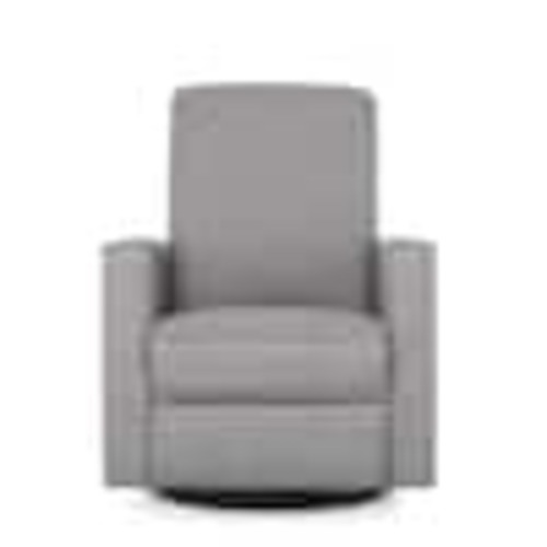 Evolur Harlow Deluxe Glider Power Recliner: Rocker 612-LTGRY