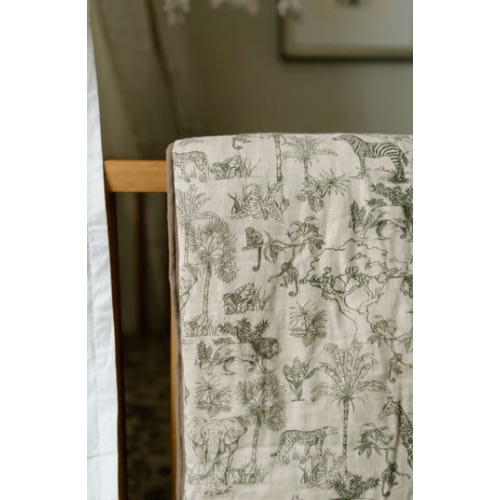 Organic Cotton Muslin Quilt & Sham Set