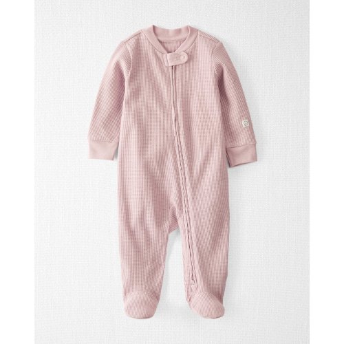 Baby Organic Cotton Waffle Knit Sleep & Play Pajamas - Little Planet | Carter's