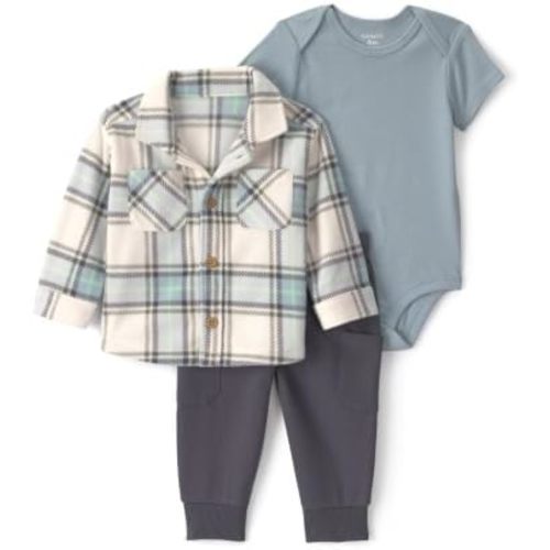 Carter's Baby Boys' 3-piece Bodysuit Pant Sets