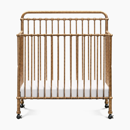 Namesake Winston 4-in-1 Convertible Mini Crib - Vintage Gold