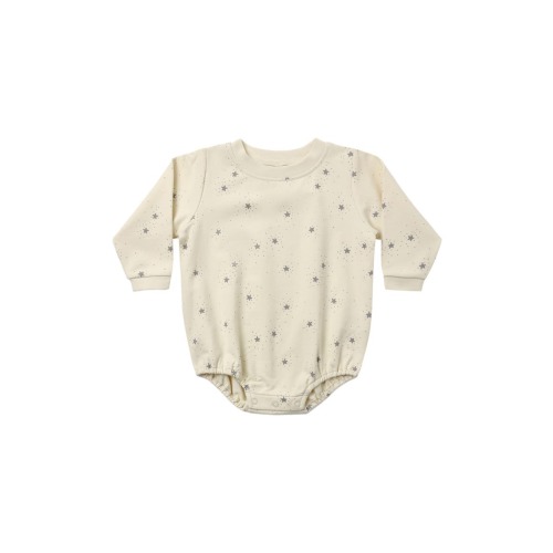 Print Stretch Organic Cotton Bubble Bodysuit