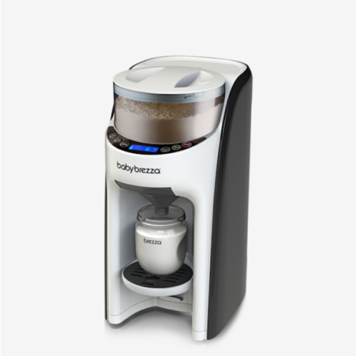 Baby Brezza New and Improved Formula Pro Advanced Formula Dispenser Machine - Automatically Mix a Warm Formula Bottle Instantly - Easily Make Bottle with Automatic Powder Blending, White