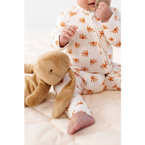 sunshine dreams bamboo fold-over feet zip sleeper – The Happy Days Co