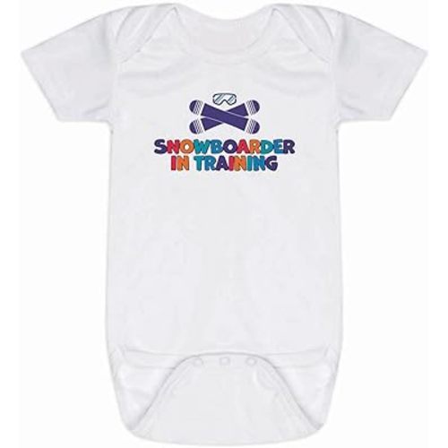 ChalkTalkSPORTS Ski & Snowboard Baby & Infant One Piece | Ski & Snowboard Theme Bodysuits