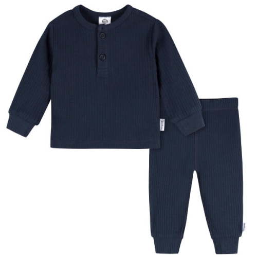 Gerber Baby Boy 2-Pack Top & Pants Set Blue Nights, Sizes 0-24 Months