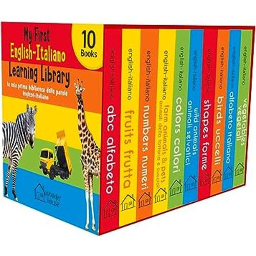 My First English-Italiano Learning Library (la mia prima biblioteca delle parole Inglese-Italiano): Boxset of 10 English - Italian Board Books (English and Italian Edition)