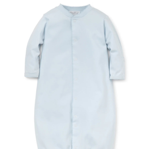 Blue Kissy Basics Conv. Gown - newborn