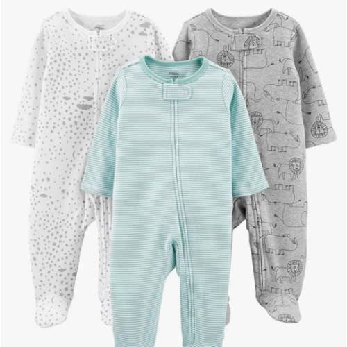 Simple Joys by Carter's Baby 3-Pack Neutral Sleep and Play