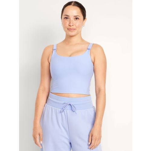 Maternity PowerSoft Nursing Sports Bra | Old Navy