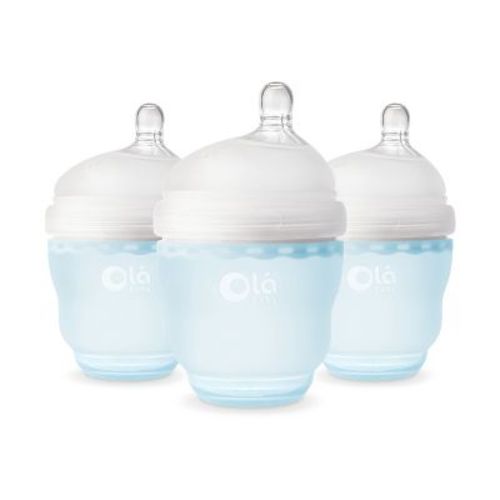Olababy Gentle Bottle - Sky 4oz (3PK)