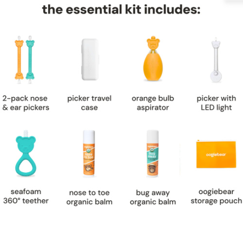 oogiebear Baby Care Essentials Kit for New Families