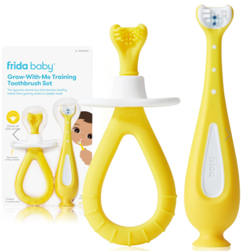 Grow-With-Me Training Toothbrush Set – Frida | The fuss stops here.