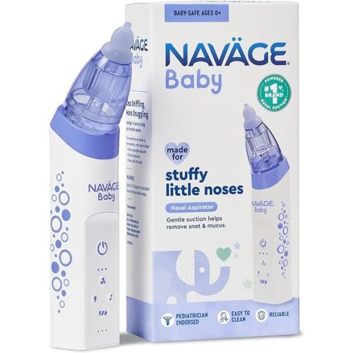 NAVAGE® Baby Nasal Aspirator, Lights & Lullabies, BPA-Free