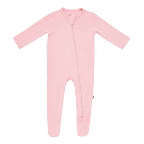 Zippered Footie in Crepe 0-3