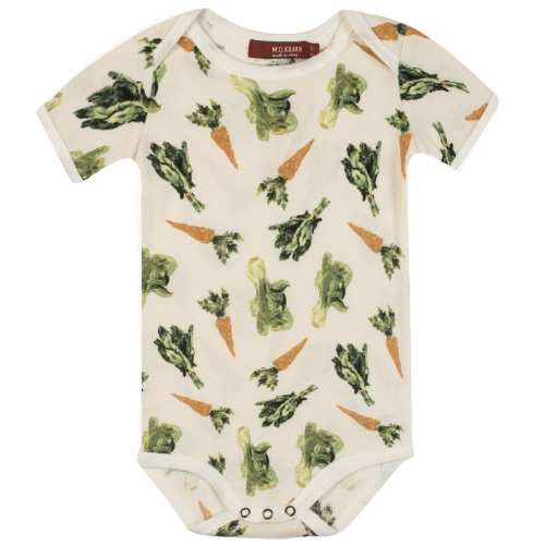 Fresh Veggies Organic Cotton Short Sleeve One Piece