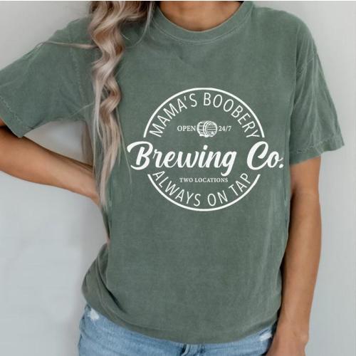 Mama's Boobery Breastfeeding Nursing T-shirt