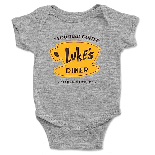 Brain Juice Tees Lukes Diner Gilmore Girls Baby One Piece