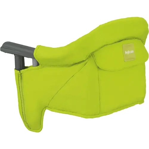 Inglesina Fast Table Chair - Award-Winning Baby High Chair for Eating & Dining - Compact, Portable & Foldable - Leaves No Scratches - for Babies 6-36 Months & 1-3 Year Old Toddler - Lime Green