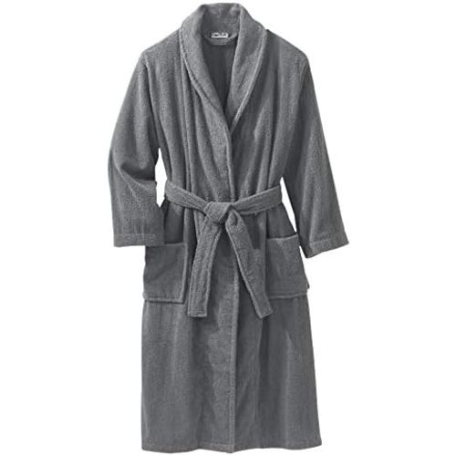 KingSize Men's Big & Tall Tall Terry Bathrobe With Pockets