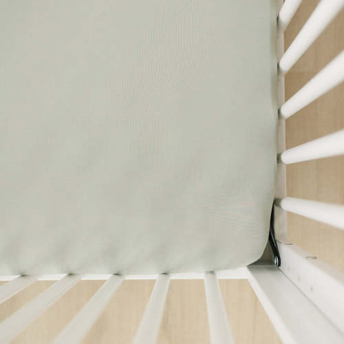 Mebie Baby Bamboo Crib Sheet | Sage