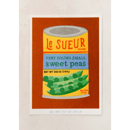 Young Sweet Peas Print