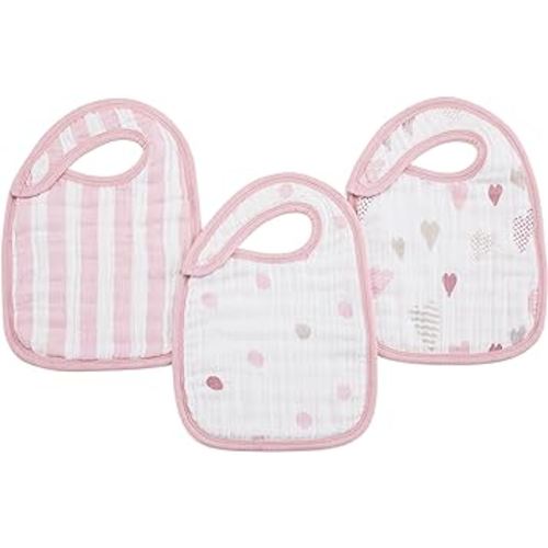 aden + anais snap bibs 3 pack, rock star